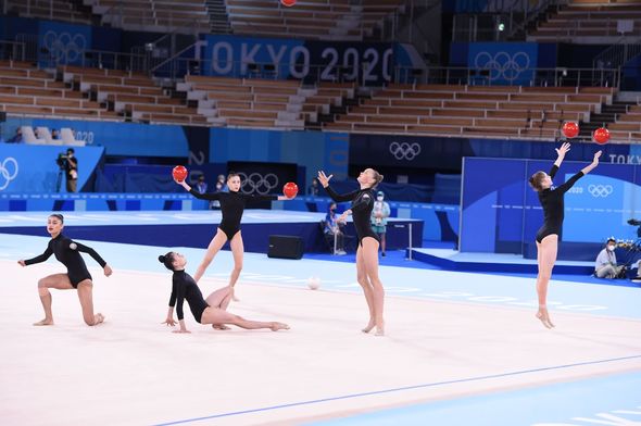 Tokio-2020: Bədii gimnastika üzrə qrup hərəkətləri komandamız finala vəsiqə qazana bilmədi - FOTO